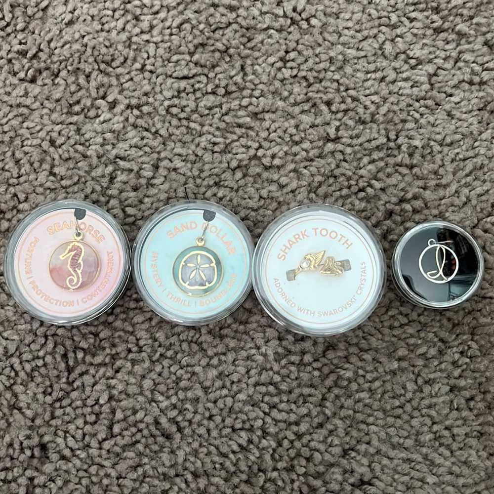 ALEX and ANI charms/rings